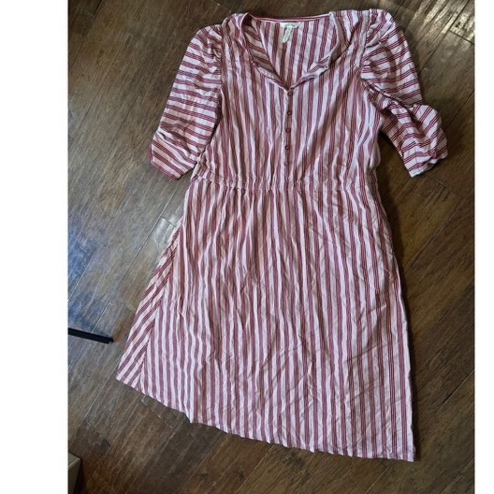 Matilda Jane Heart‎ to Heart McIntosh Red Striped Knit Dress xxl